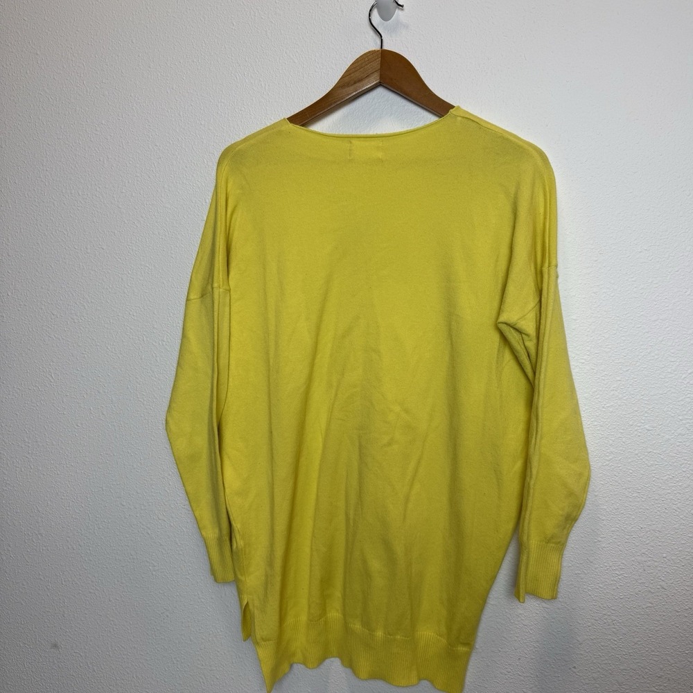Dreamers By Debut Women's Yellow Knit Sweater Size Small/Medium Lemon - Picture 5 of 9